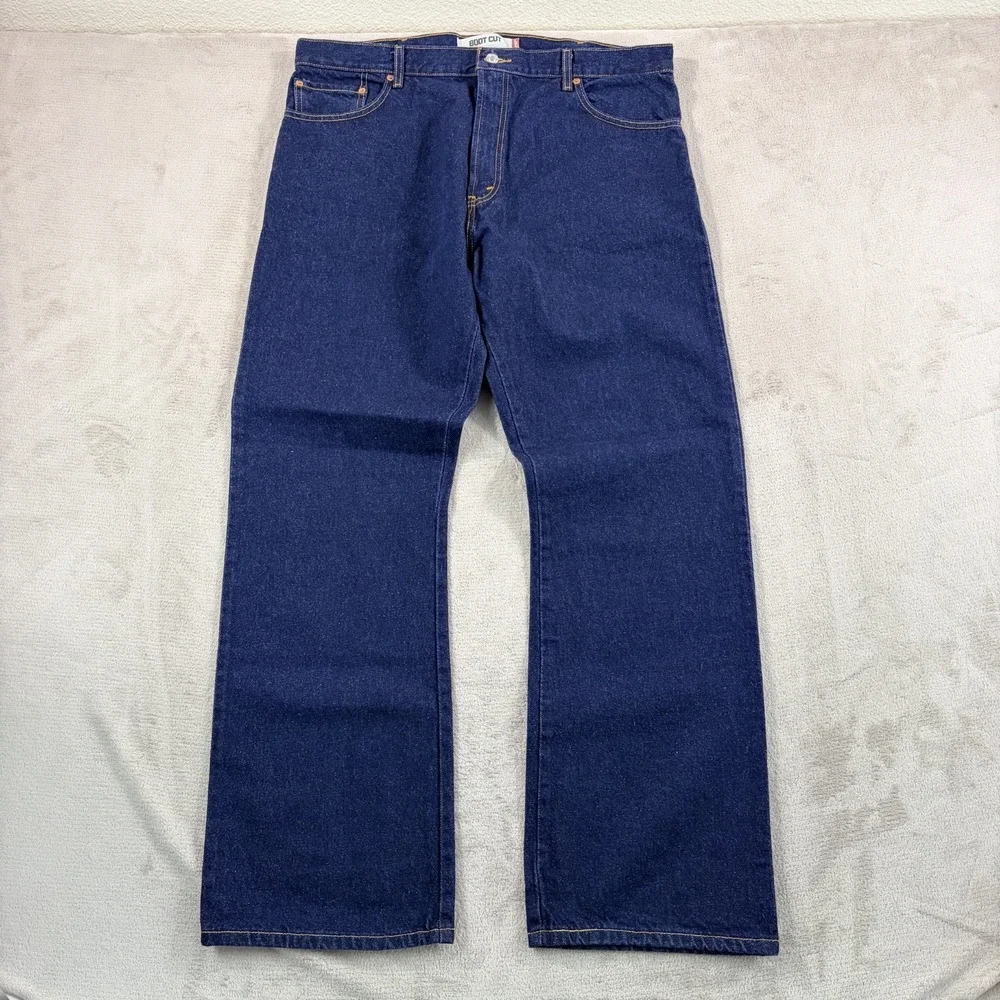 Vintage Levi's 517 Boot Cut Jeans in Blue Denim Men 40x33 (Tag 40x32) Y2K NWT